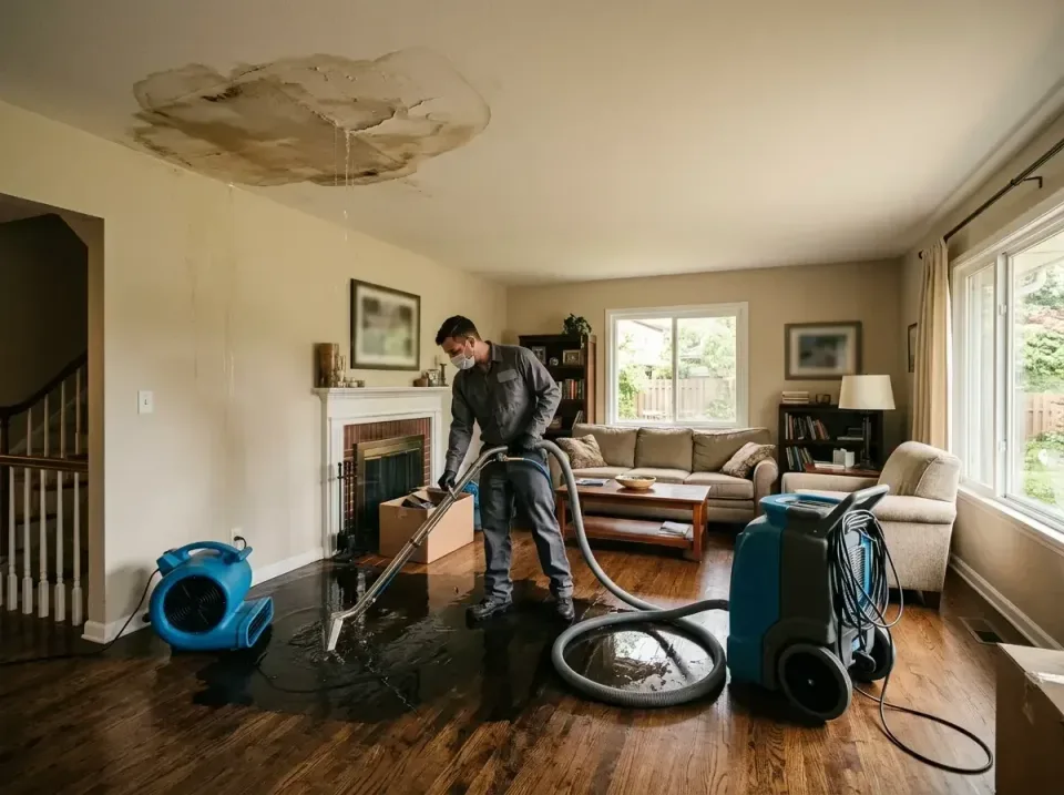 attic-pipe-burst-ceiling-drip-008 — frequently asked questions, Water Damage Restoration & Carpet Care in Bristow, OK